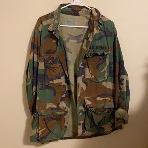 VINTAGE camo jacket